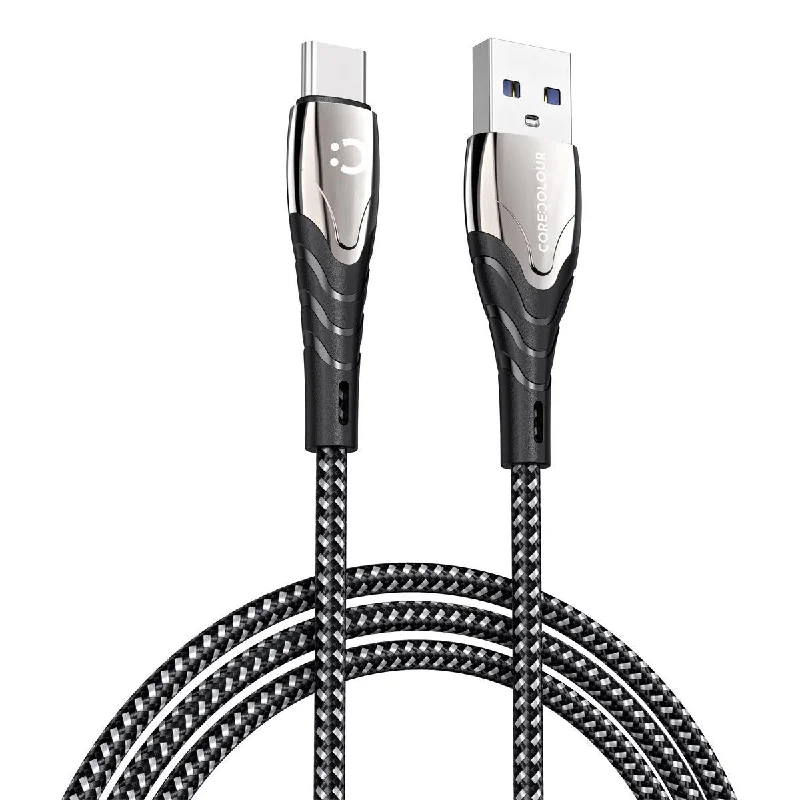 1.2m USB-A to Type-C Anti-bending Charging Cable