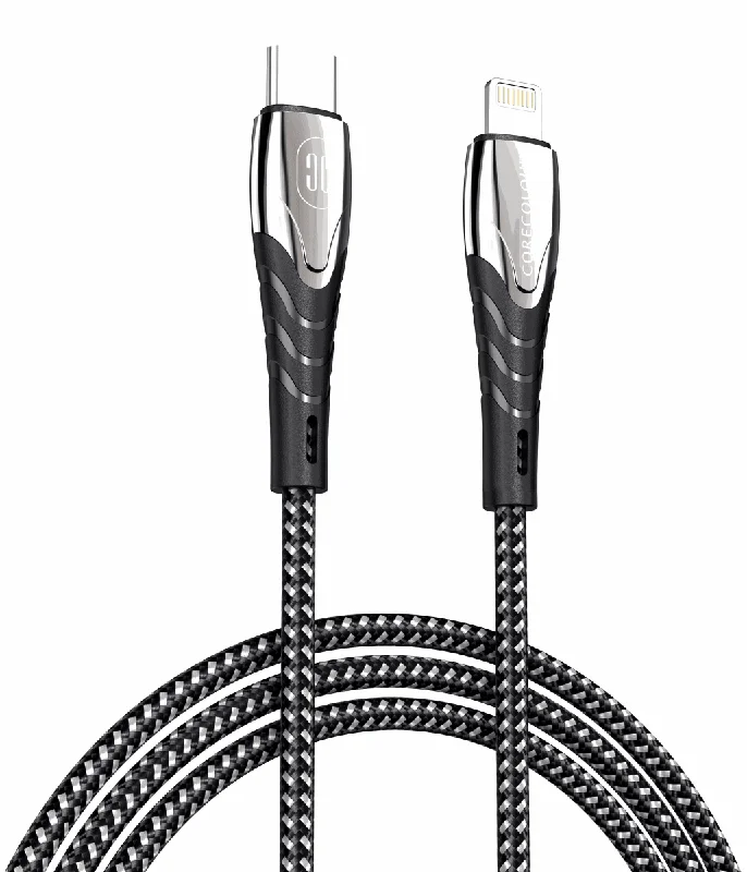 2m Type-C to Lightning Anti-bending Charging Cable