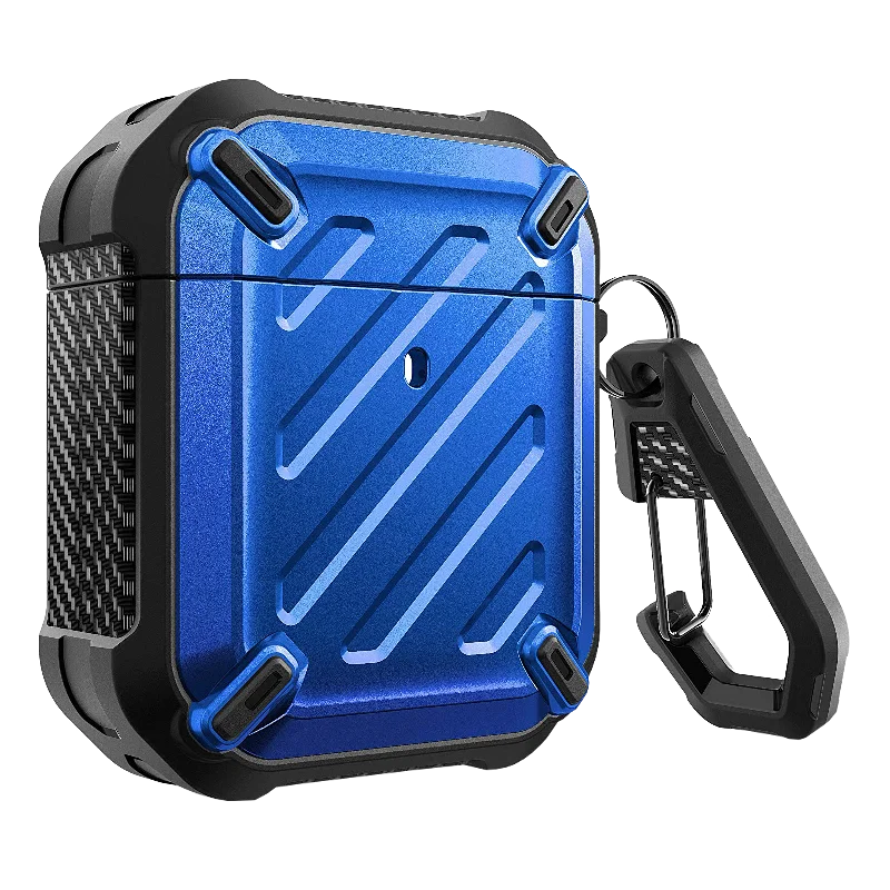 Apple AirPods 1 & 2 Unicorn Beetle Pro Rugged Case-Metallic Blue