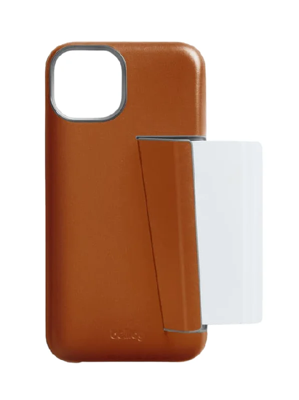 Phone Case 3 card iPhone 13 - Terracotta