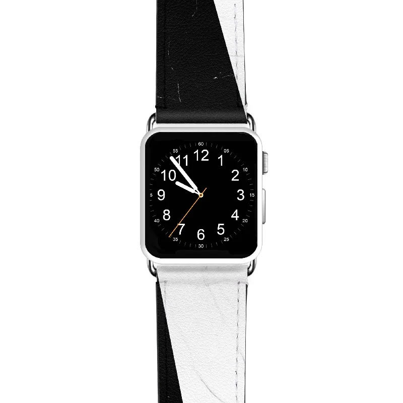 Black And White Marble APPLE WATCH 手錶帶