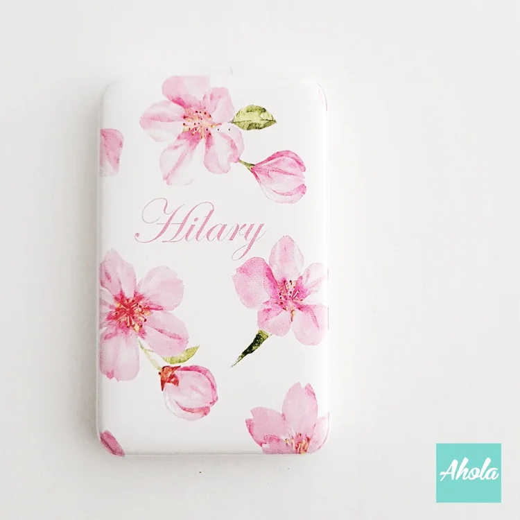 【Cherry Blossom】Portable Power Bank with built-in wire 櫻花內置線便攜式差電器