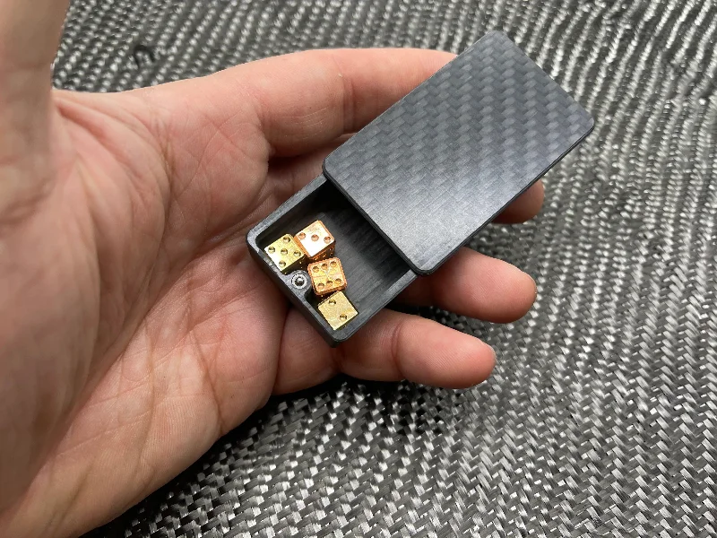 Carbon Fiber Pocket Strong Box With Loop