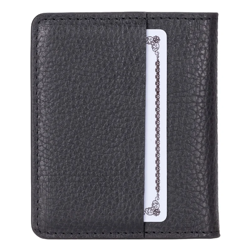 Dean Card Wallet, Pebble Black