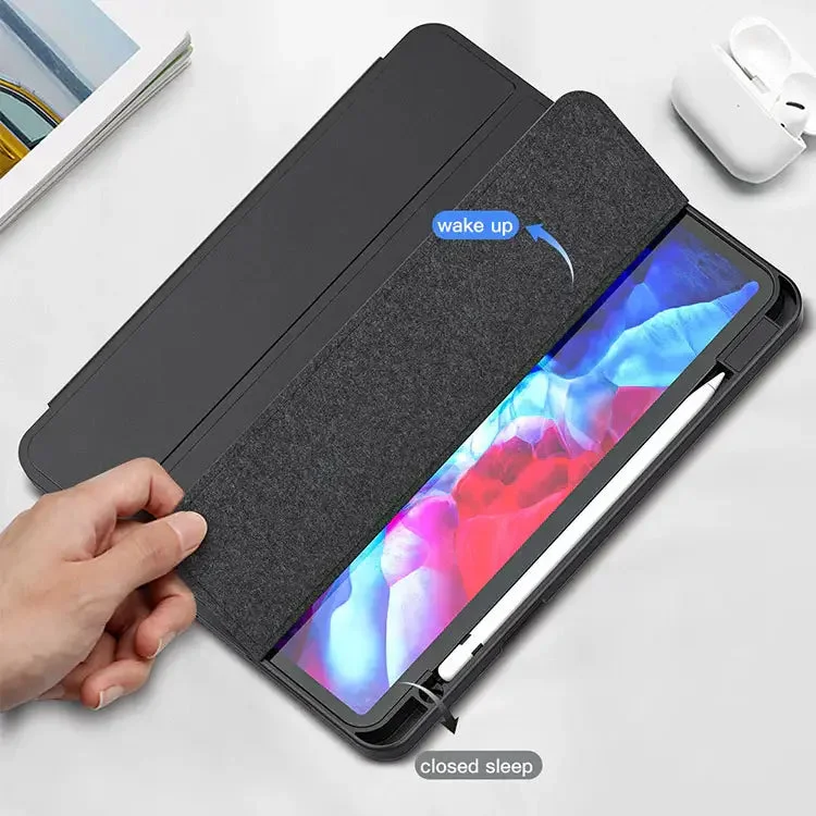 Elegant Magnetic Folio Case For iPad