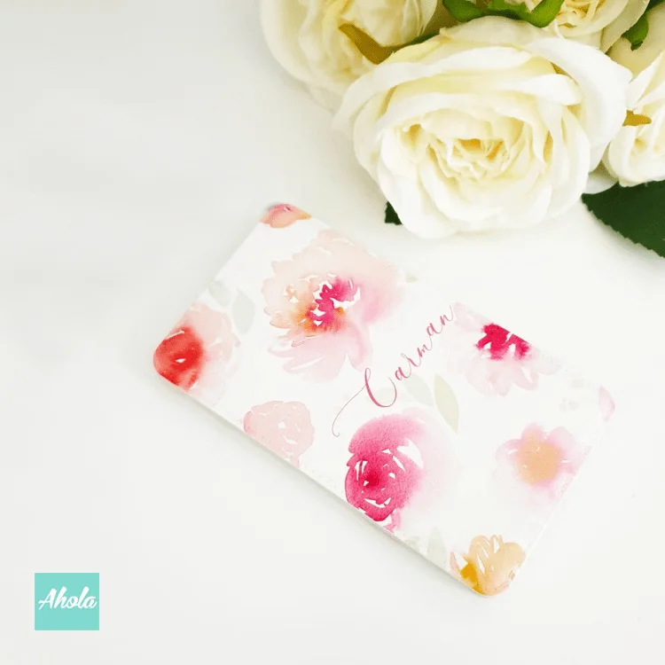 【estival floral】Portable Power Bank with built-in wire 夏日小花內置線便攜式差電器