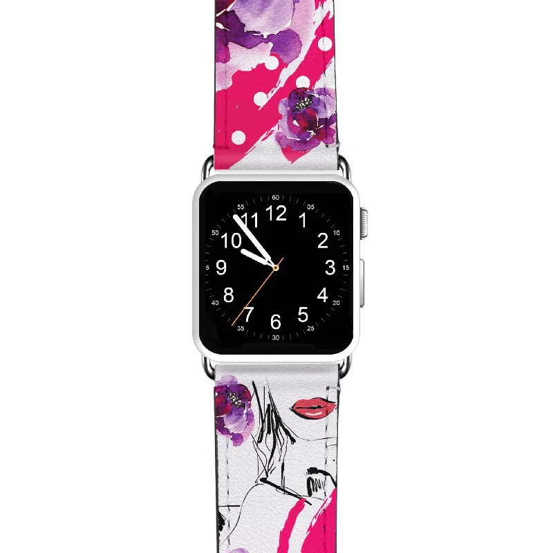 Floral Makeup APPLE WATCH 手錶帶