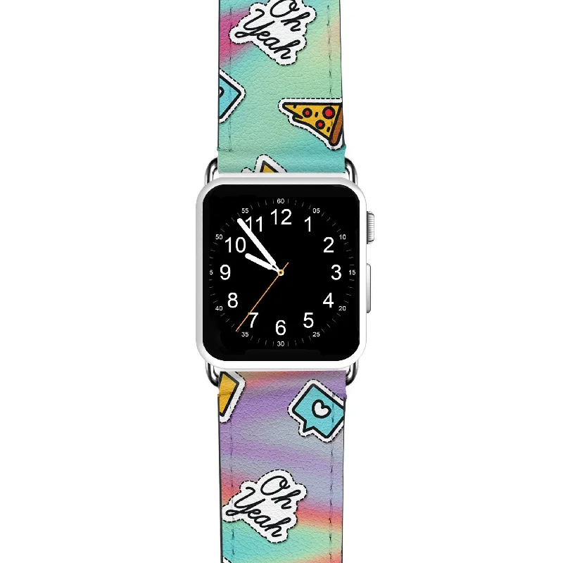 Pizza Sticker APPLE WATCH 手錶帶