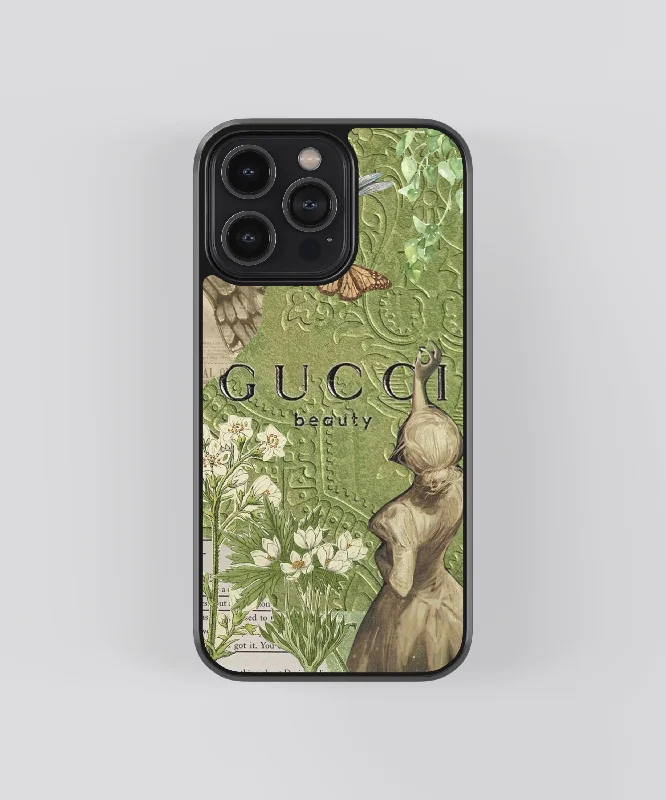 Gucci Vintage Glass Phone Case Cover