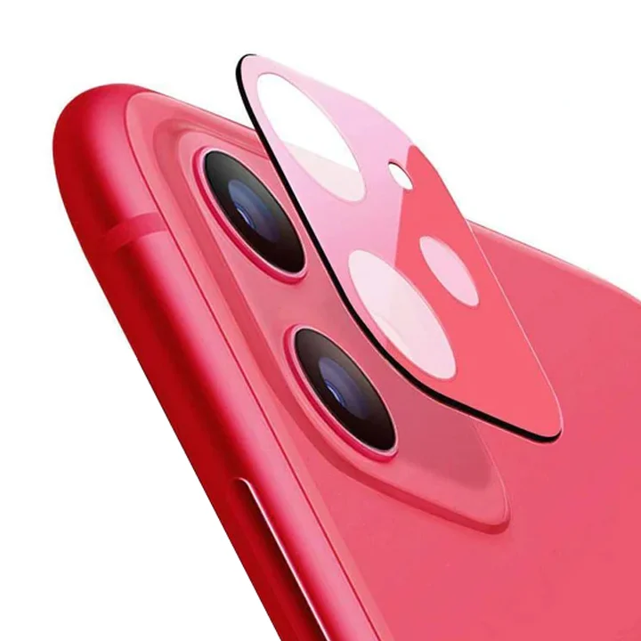 iPhone 11 6.1 inch Camera Lens Protector-Red