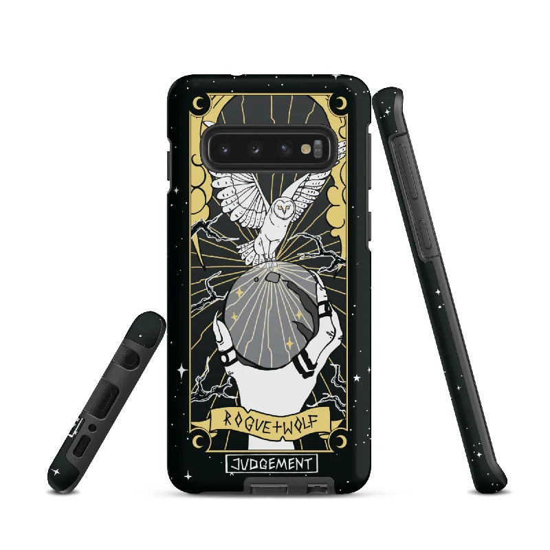 Judgement Tarot Tough Phone Case for Samsung - Witchy Goth Anti-Scratch & Shockproof Cover