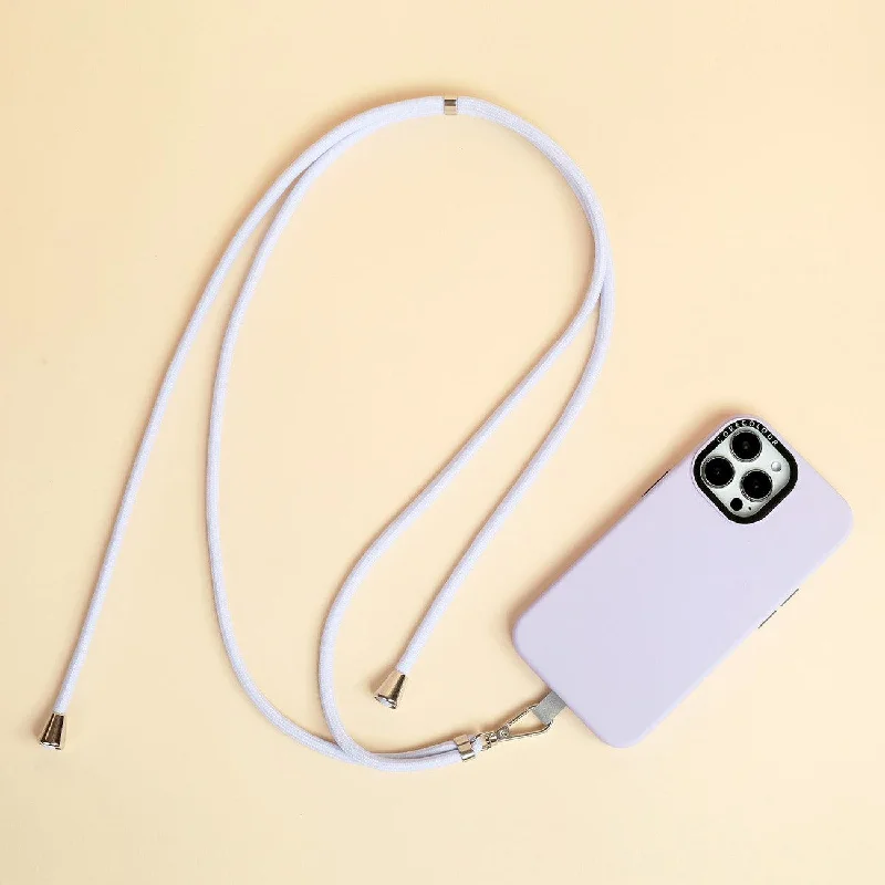 Light Blue Phone Strap with Strap Card