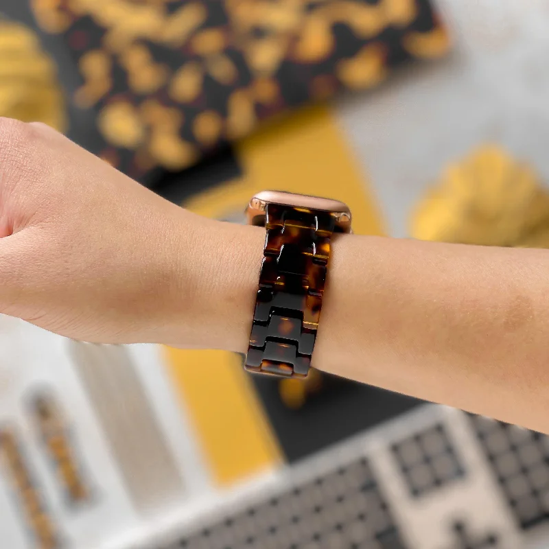 Luxe Tortoiseshell Apple Watch Strap