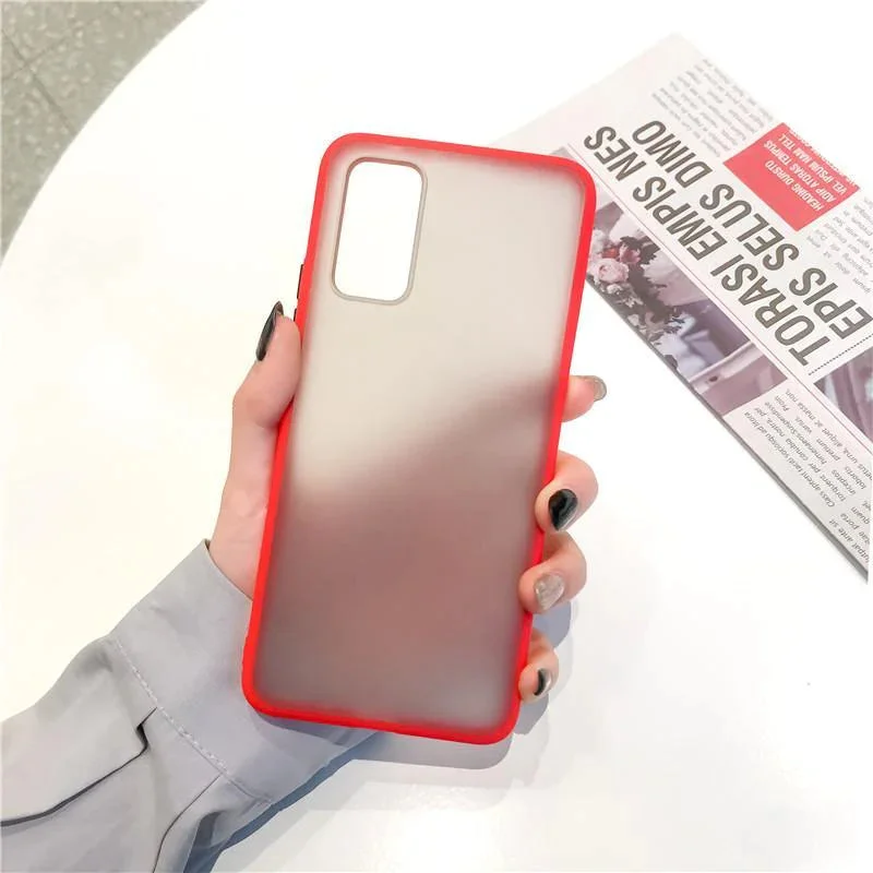 Luxury Shockproof Matte Finish Case - Samsung