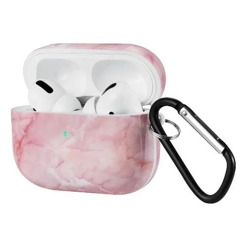 Pink Marble Case - Apple AirPods Pro (1st Generation)