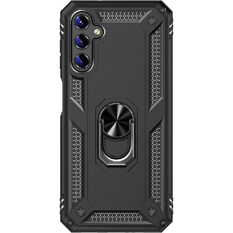 Military Kickstand Series with Belt Clip Case for Samsung Galaxy A14 5G - Black