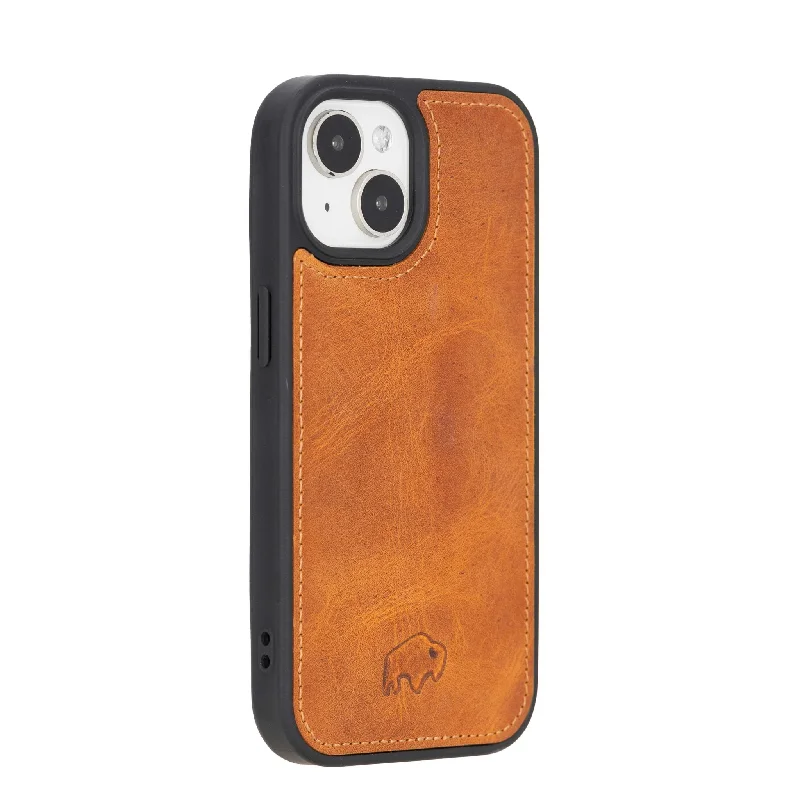 Modern York iPhone 15 Case, Golden Brown