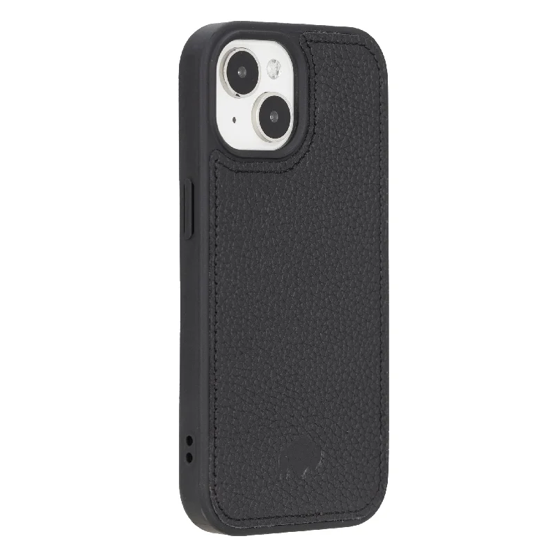 Modern York iPhone 15 Case, Pebble Black