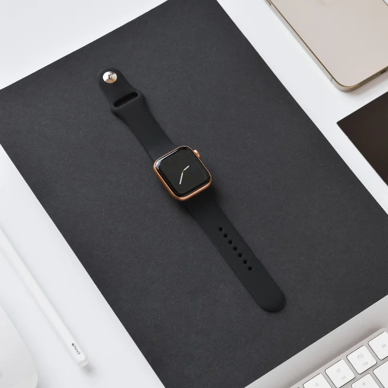 NAKD Apple Watch Strap - Midnight Black