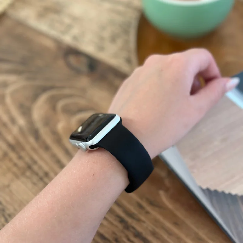 NAKD Apple Watch Strap - Midnight Black