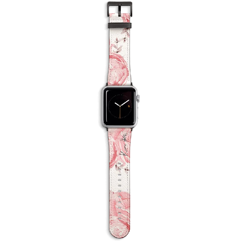 Peony Rose Apple Watch Band