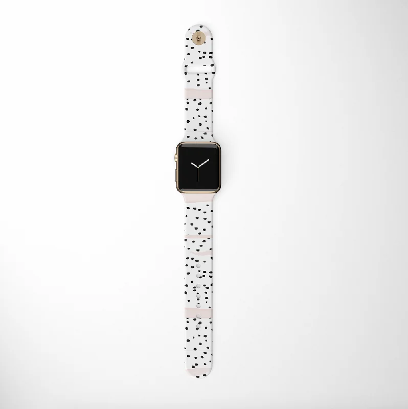 Pink Dalmatian Apple Watch Strap