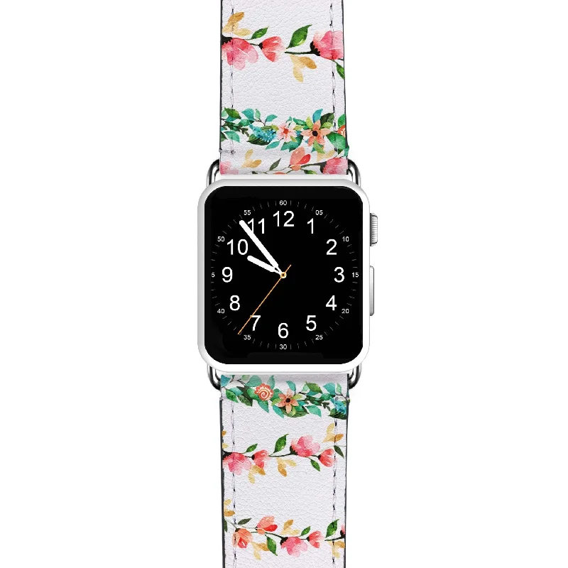 Pink Vine Florals Apple Watch 手錶帶