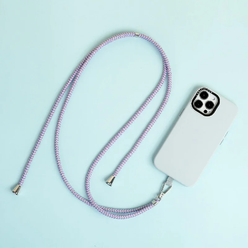 Purple Blue Phone Strap with Strap Card