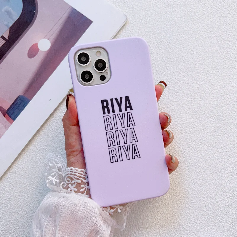 Purple Ombre Customised Slim Case