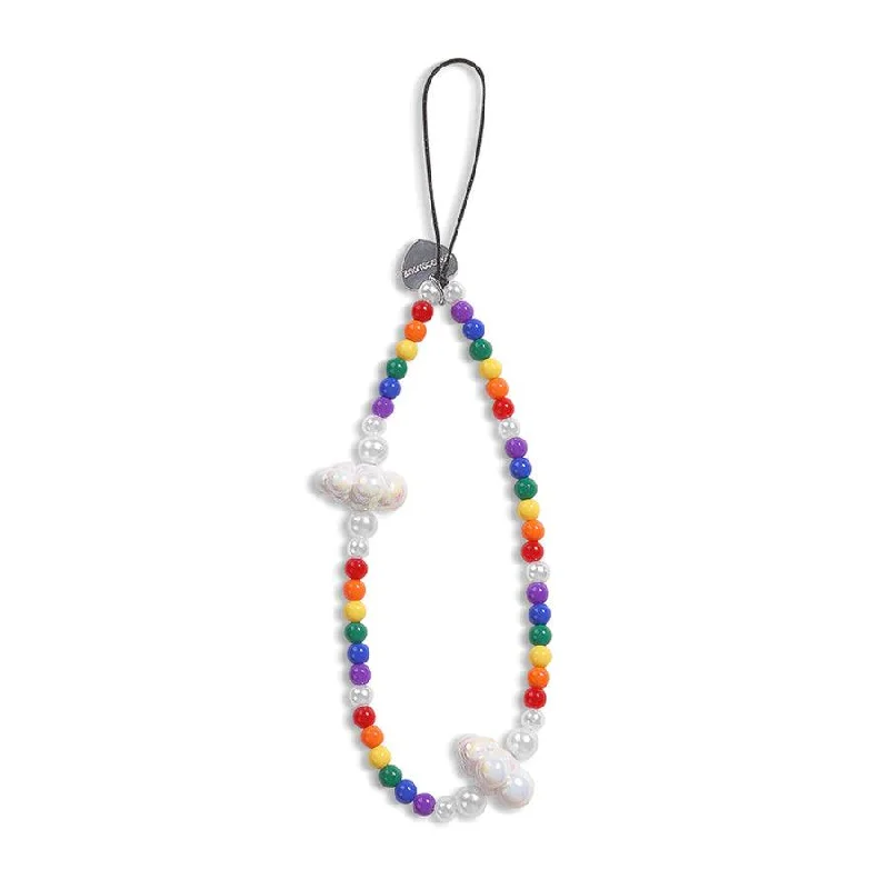 Rainbow Clouds Phone Charm