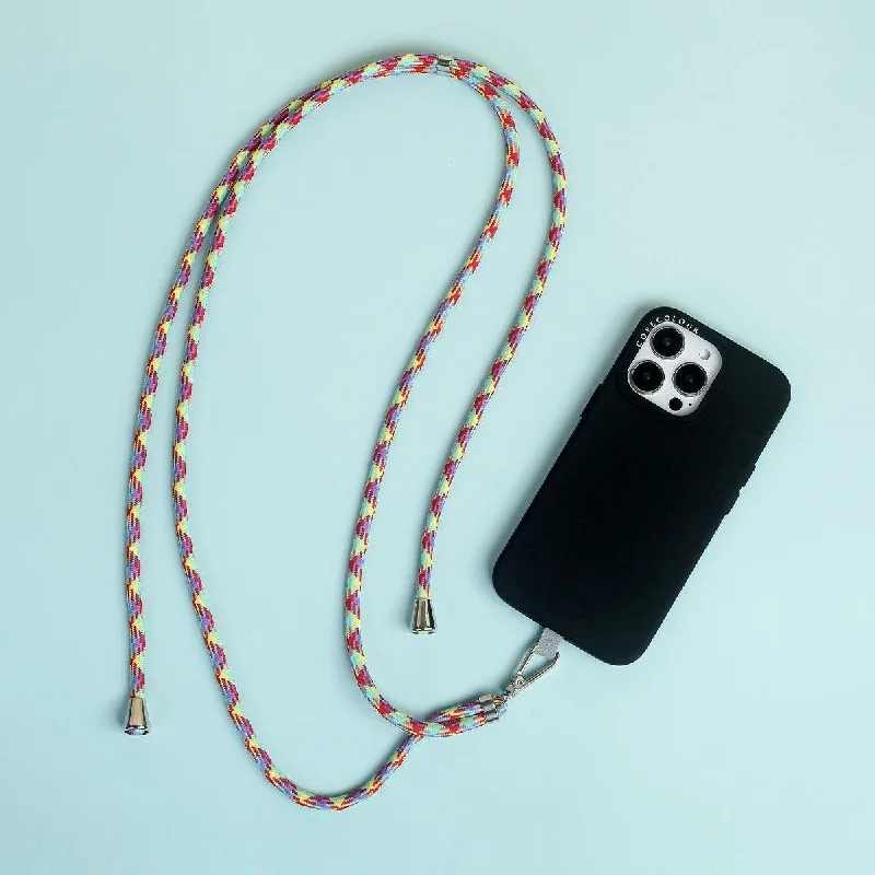 Rainbow Phone Strap with Strap Card