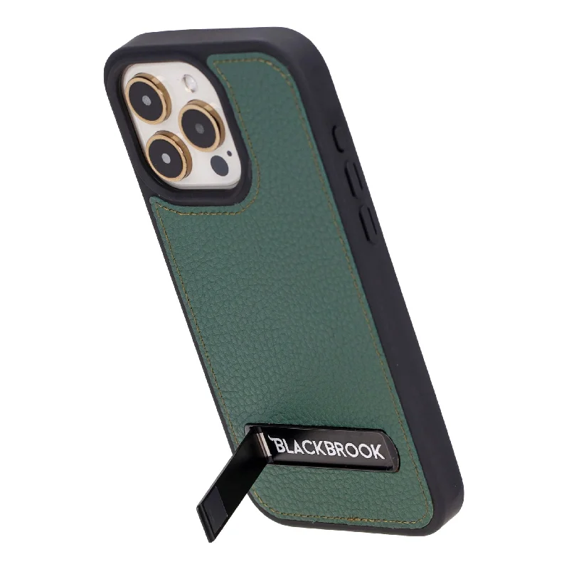 Reed iPhone 15 Pro Max Snap-On with Stand Case, Green