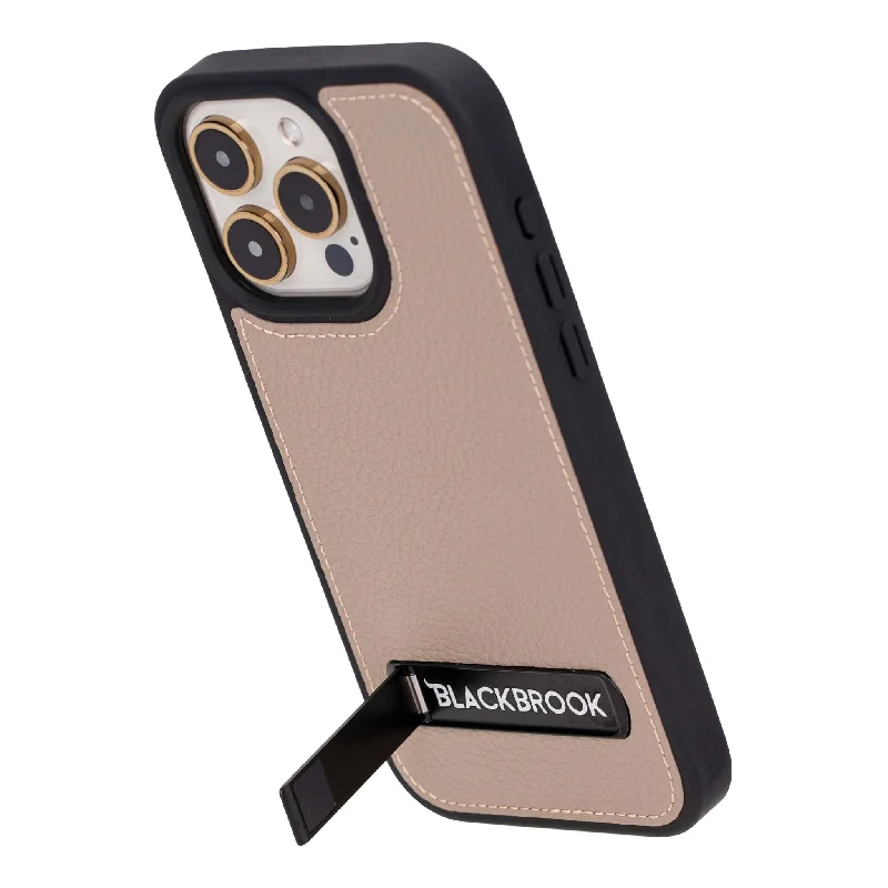 Reed iPhone 15 Pro Max Snap-On with Stand Case, Grey