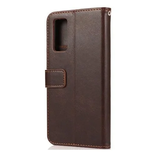 Brown Leather Folio Series Case - Samsung Galaxy S20 FE (2020)