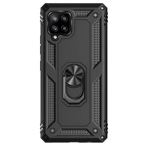 SaharaCase - Military Kickstand Case - for Samsung Galaxy A42 5G (2021) - Black