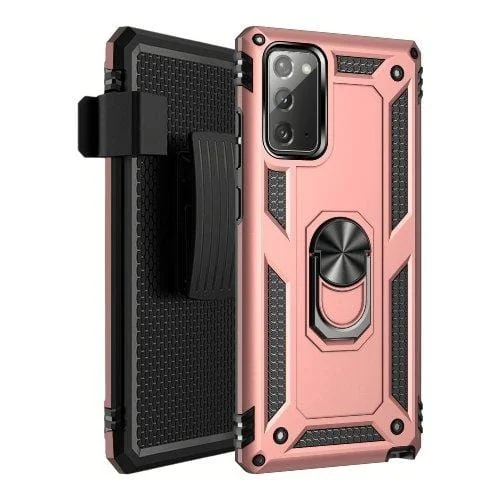 Military Kickstand Rose Gold Series Case - Samsung Galaxy Note20 5G (2020)