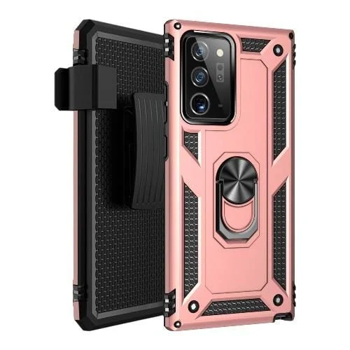 Military Kickstand Rose Gold Series Case - Samsung Galaxy Note20 Ultra 5G (2020)