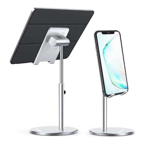 Silver Desktop Stand  - For Most Phones and Tablets