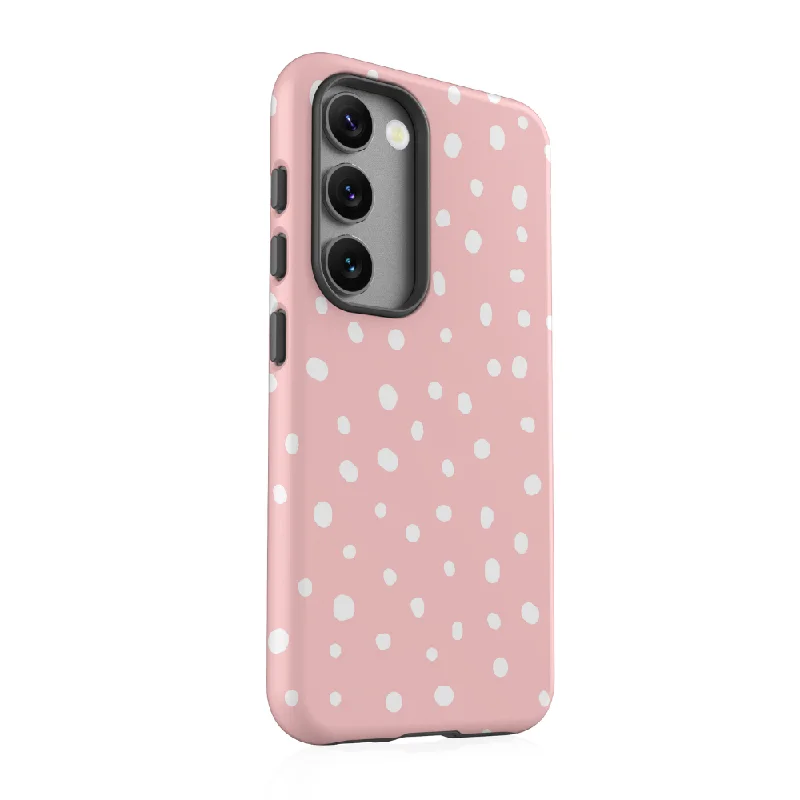 Samsung Phone Case - Pink Spots