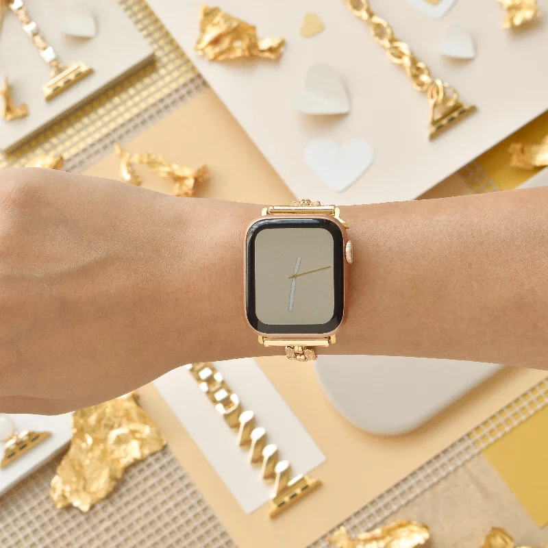 Square Gold Bracelet Apple Watch Strap