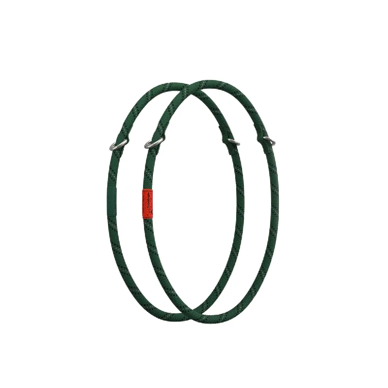 10mm Rope Loop Green Patterned