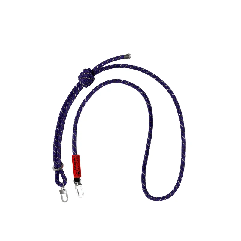 8.0mm Rope Strap Purple Black