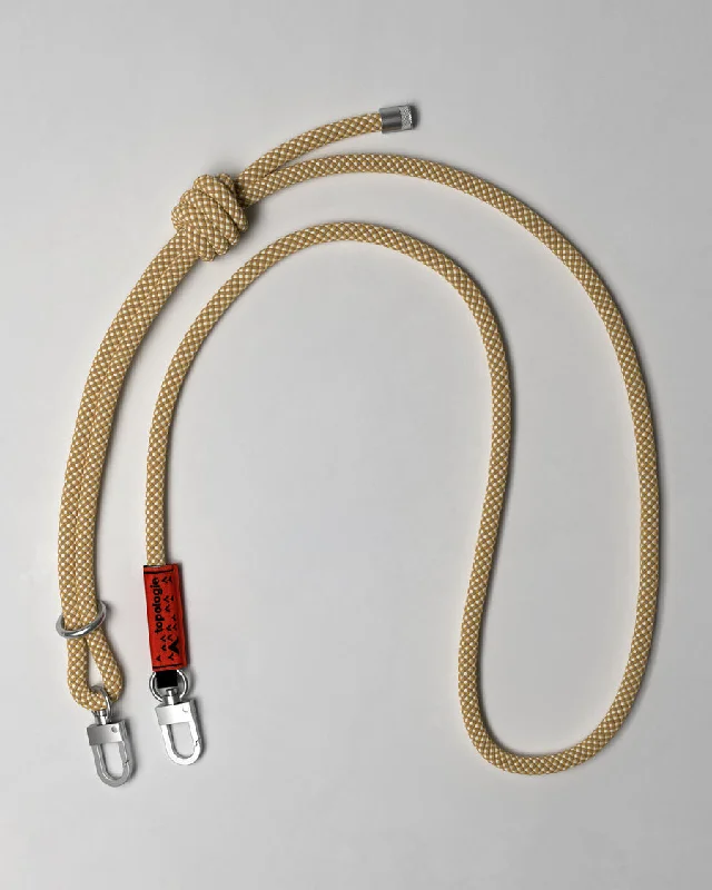 Wares Strap 8.0mm Rope Strap Mustard Lattice