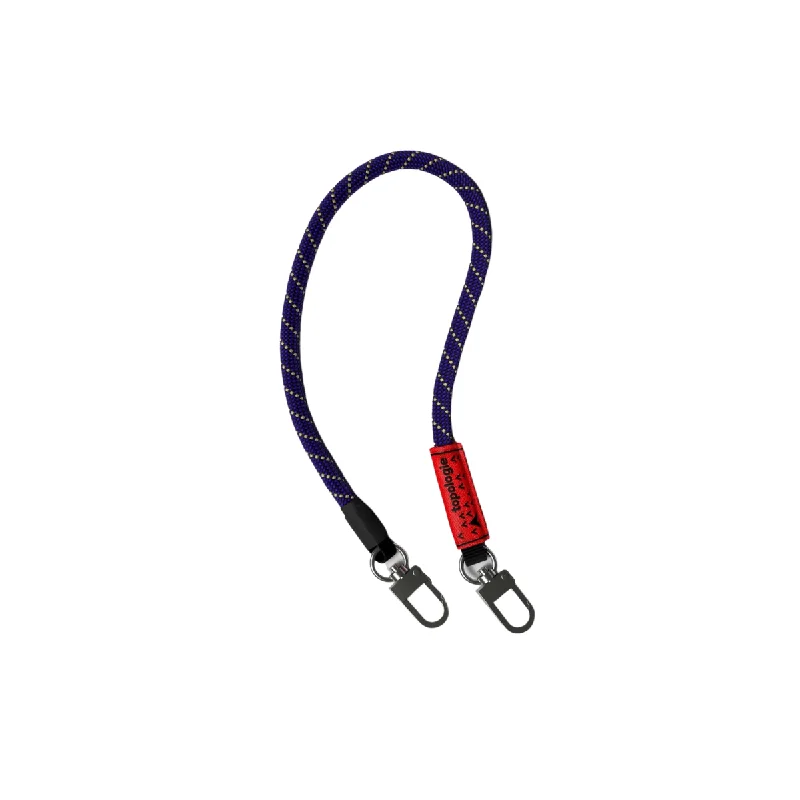 Wares Strap 8.0mm Wrist Strap Purple Black