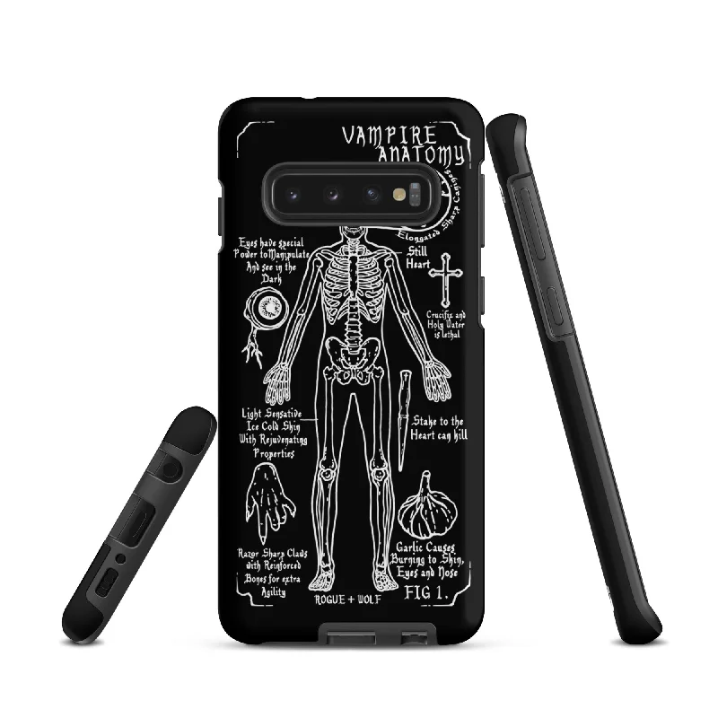 Vampire Anatomy Tough Phone Case for Samsung - Shockproof Anti-scratch Witchy Goth Accessory Cover