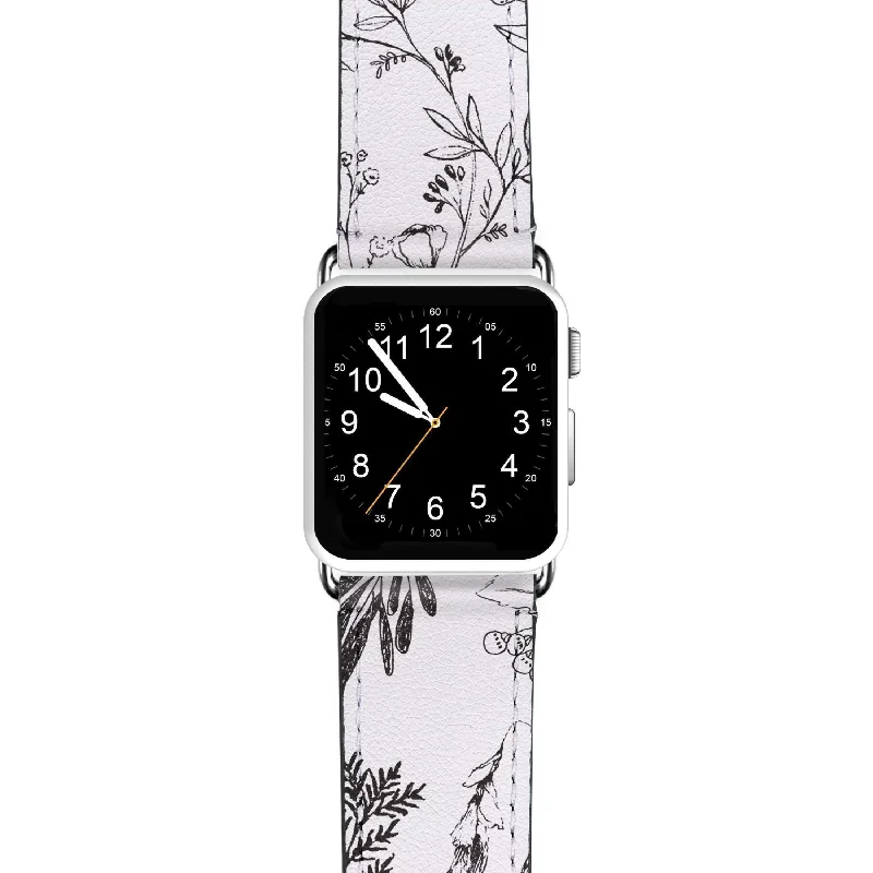 Vintage Floral Monogram APPLE WATCH 手錶帶