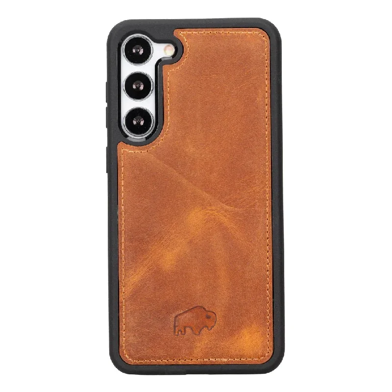 York Samsung Galaxy S23+ Plus Case, Golden Brown