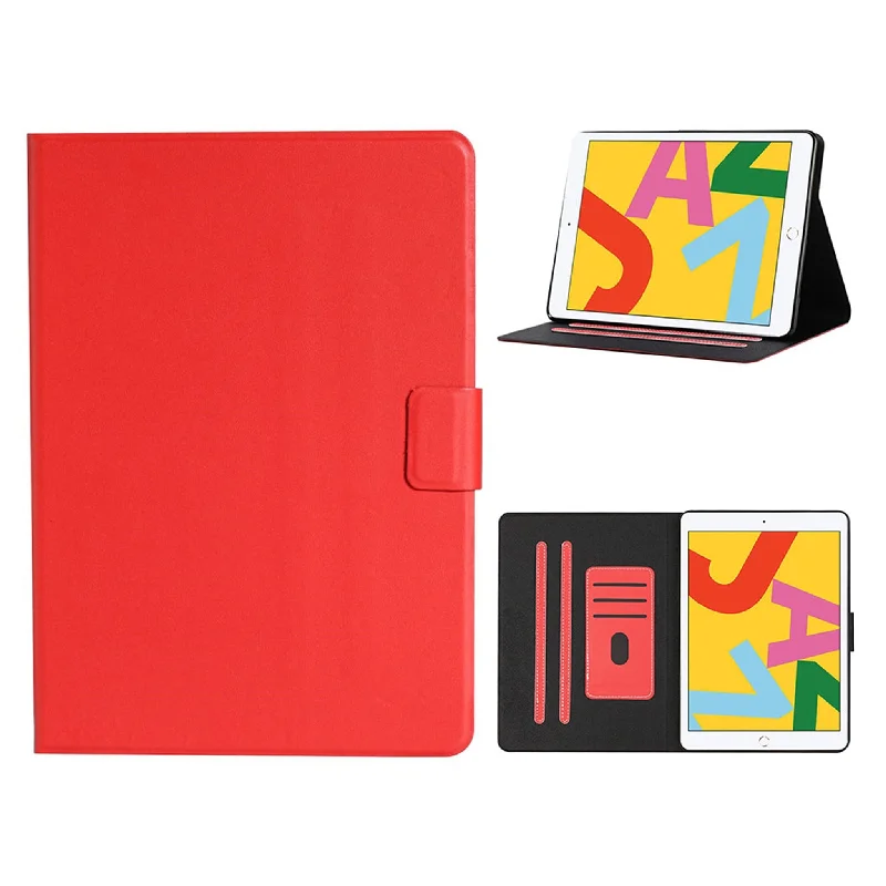 iPad Air (2019) / Air simple leather flip case - Red