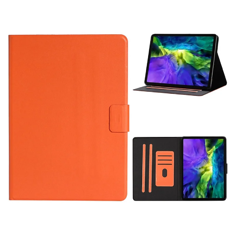 iPad Pro 11 inch (2020) / (2018) simple leather case - Orange