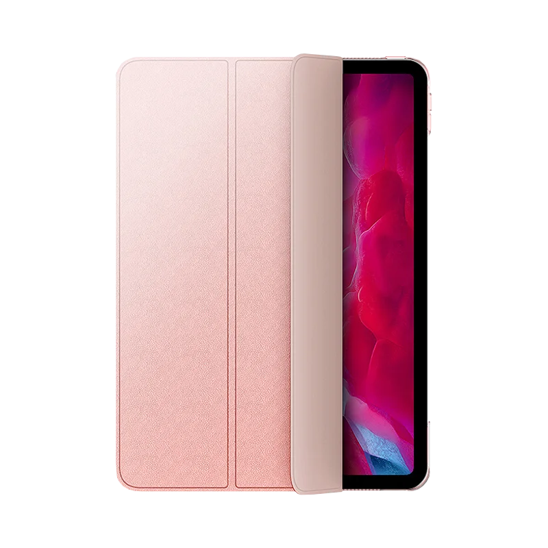 iPad Pro 12.9 inch (2020) Unicorn Beetle Royal Leather Case-Rose Gold